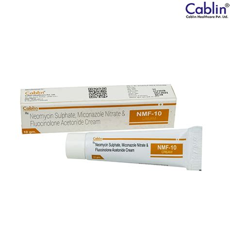 NMF-10 Cream Cablin Healthcare Pvt. Ltd,.