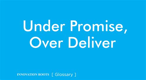 Image result for Over Promise