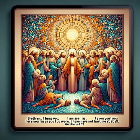 Galatians 4:12 Artwork | Bible Art