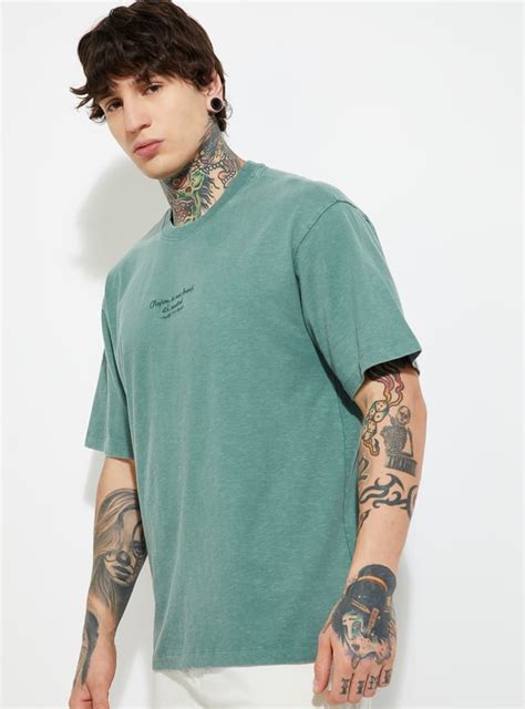 Buy URB_N Men Oversized T-shirt Online at just Rs. 699.0 ...