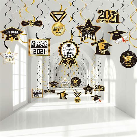 30 Pieces Graduation Party Decorations, Congrats | Ubuy India