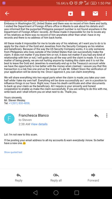 Image result for Inheritance Scam