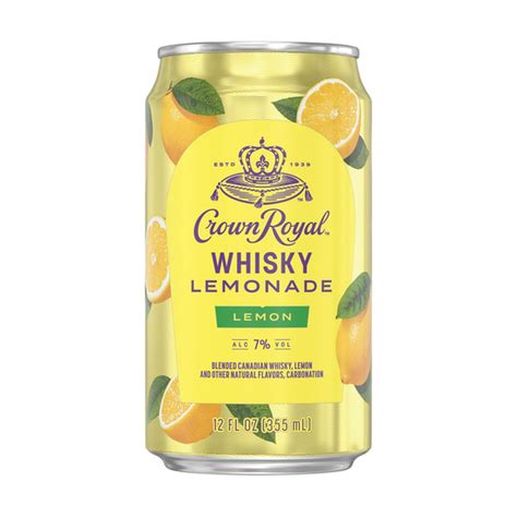 Crown Royal Whisky Lemonade Cocktail (355 ml) Delivery or Pickup Near ...