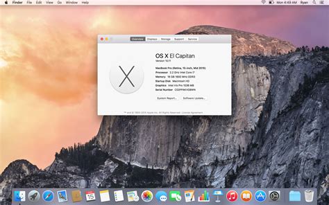 Free Download Mac OS X EL Capitan 10.11