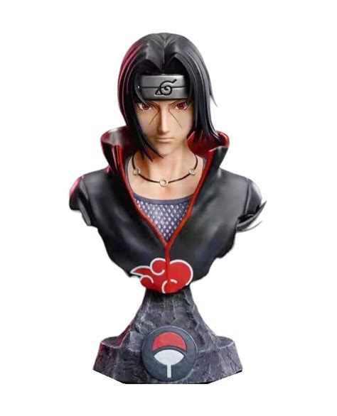 Buy Naruto Itachi Uchiha Anime Bust Figure – 15cm PVC Collectible ...