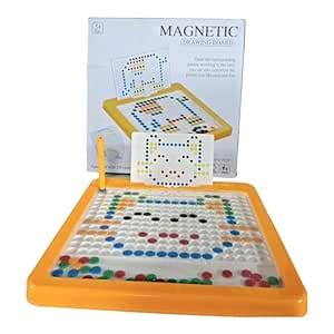 Buy Kids Magnetic Dot Drawing Board with Pen|Creativity&Imagination ...