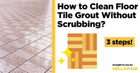 How To Clean Floor Tile Grout Lines