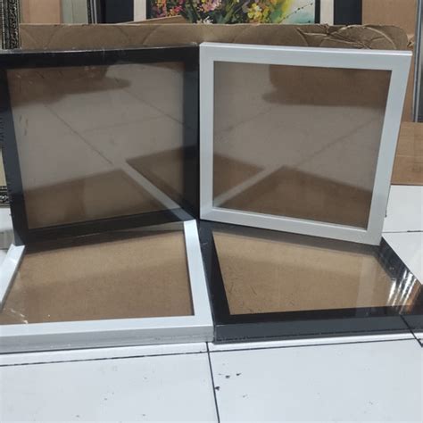 Jual Bingkai frame foto Mahar 30x30 3D Scrapbook - Hitam, 3cm - Kota ...