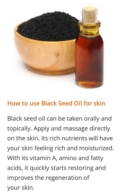 Black Seed Oil Used Topically at Charles Gilley blog