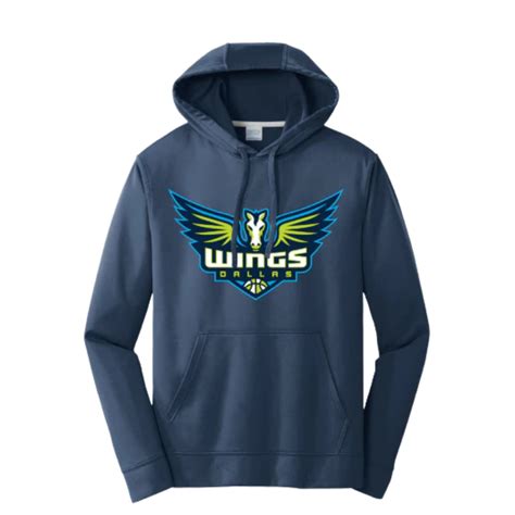 Dallas Wings Logo Performance Hoodie – Dallas Wings Shop by Campus Customs