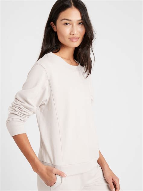 French Terry Sweatshirt | Banana Republic