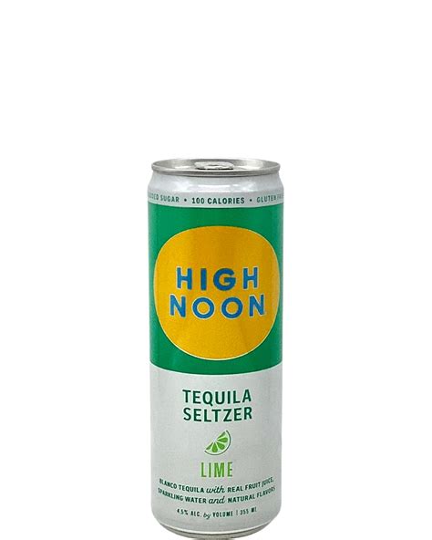 High Noon Tequila Seltzer Lime 355ml Can – Shawn Fine Wine