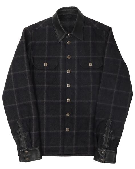 Chrome Hearts Wool Flannel Shirt