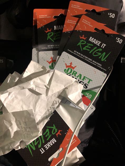 Any DraftKings gamblers?? Have DraftKings gift cards for sale! Can’t ...
