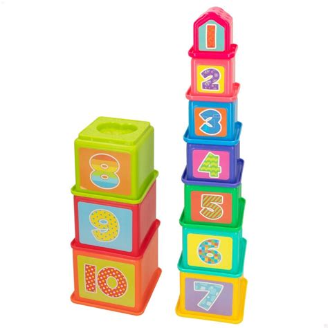 Bloques Apilables PlayGo 4 Unidades 10,2 x 50,8 x 10,2 cm | Comprar a ...