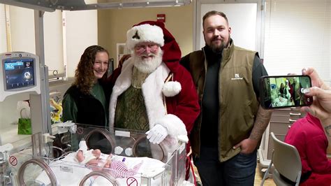 Santa brings holiday cheer to NICU babies at Bon Secours Mary ...