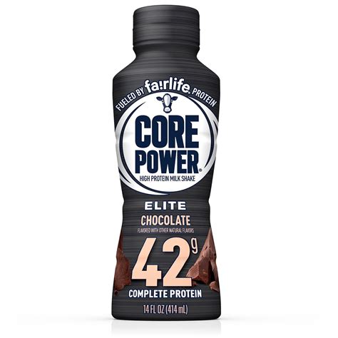 Buy Core Power Elite 42g Protein Shake, Chocolate, 14 Fluid Ounce (Pack ...