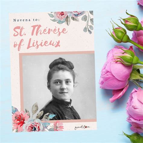 Miracle Prayer To St Therese The Little Flower at Becky Hansen blog