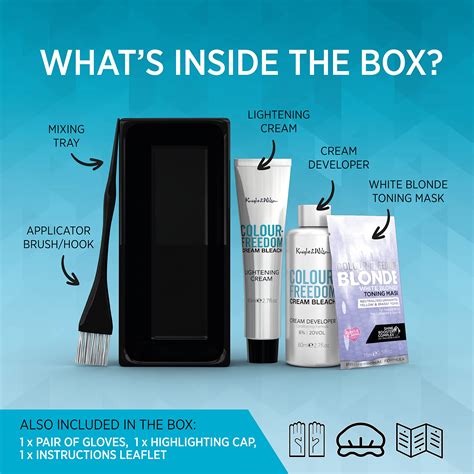 Snapklik.com : Knight & Wilson Color-Freedom Cream Hair Bleach Kit ...