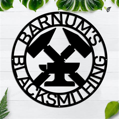 Blacksmith Shop Sign 的图像结果