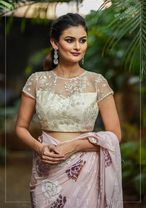 30 Trendy Net Blouse Designs for Sarees and Lehengas