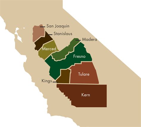 Regional Maps – Central California