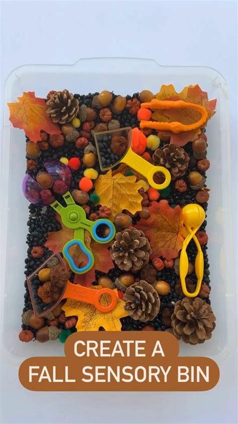 35 fantastic fall sensory bins for kids – Artofit
