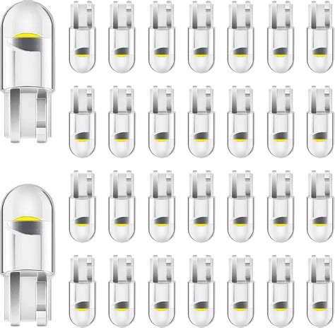 Amazon.com: Alopee 30 Pack 194 LED Bulb White 6500K 198 LED Bulb T10 ...