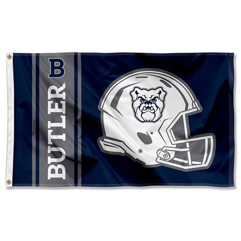 Butler Bulldogs Football Helmet Flag - State Street Products