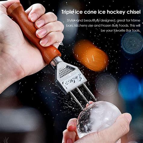 Stainless Steel Ice Pick with Wooden Handle and Sh... – Grandado