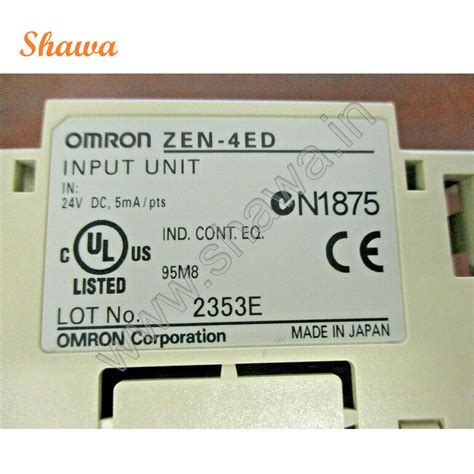 2G Omron ZEN-4ED - PLC, Input Module, For Industrial
