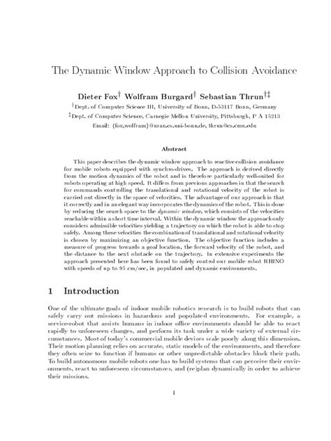 Image result for Dynamic Window Approach Python