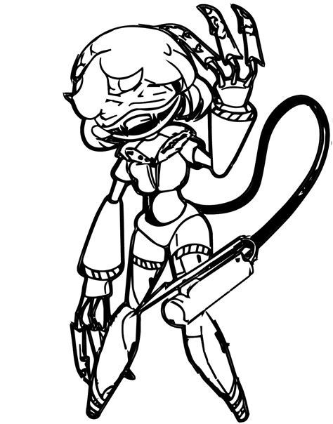 Serial Designation V Murder Drones coloring page - Download, Print or ...