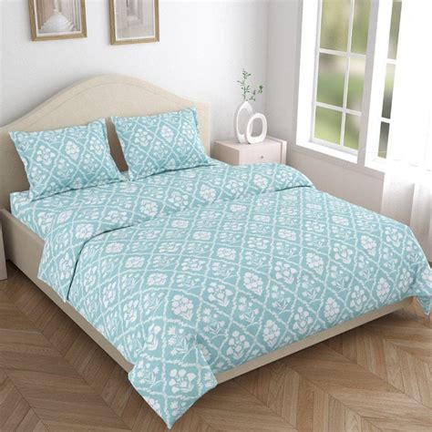 Comfortable King Size Pure Cotton Bed Sheets - Haus & Kinder – haus ...