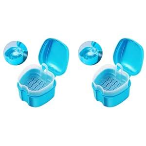 ZIBUYU Denture Box Case Sanitary Orthodontic Retainer Portable Storage ...