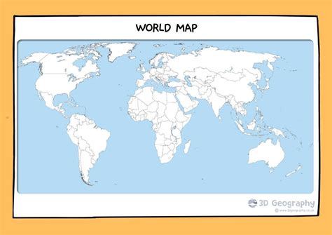 Blank World Map Printable 的图像结果
