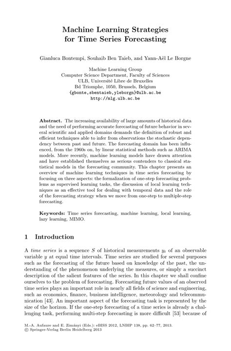 Image result for Forecasting Time Series Avec Machine Learning
