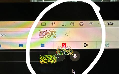 Should I be concerned about this random glitch on MacBook screen? : r ...