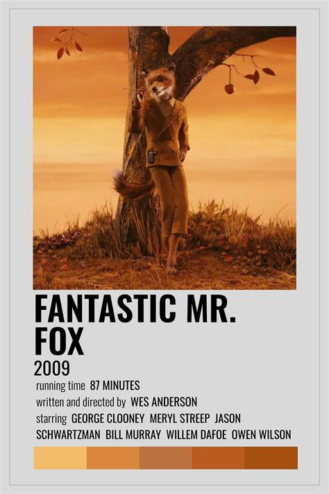 Fantastic Mr Fox Movie Poster