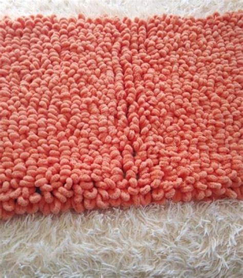 Коврики из пряжи Alize Puffy | Коврики своими руками, Плетеный ковер ...