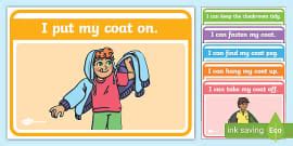 👉 Our Tidy Cloakroom Display Posters