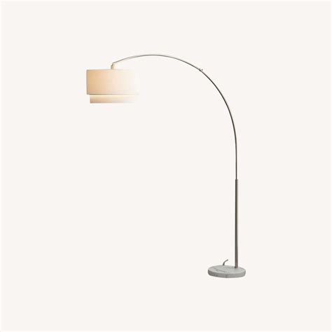 Crate and Barrel - Meryl Arc Floor Lamp - AptDeco