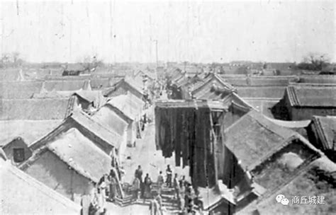 1907年河南归德府（今商丘）老照片 百年前的商丘风貌-天下老照片网