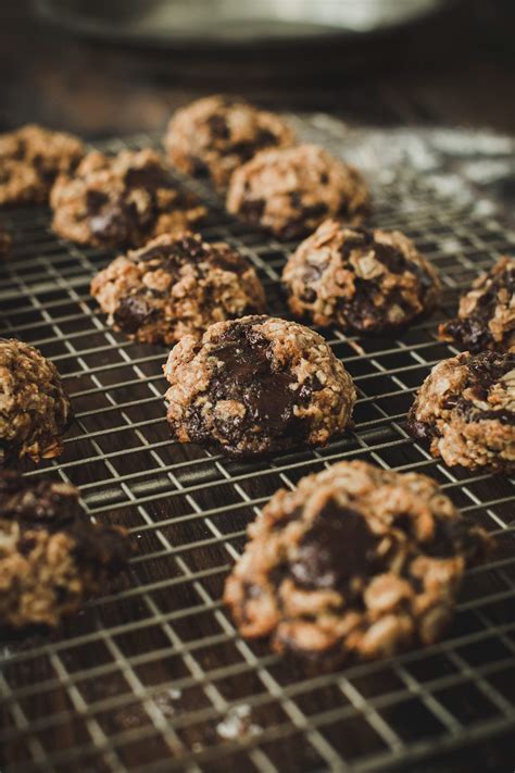 Eggless Oatmeal Cookies