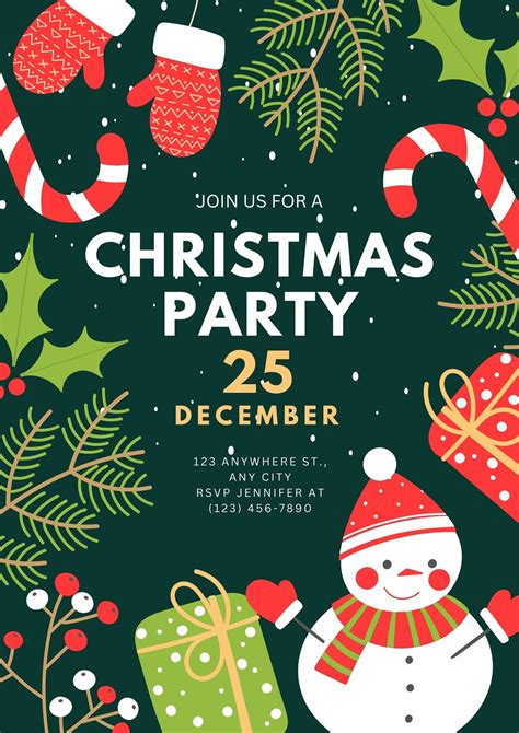 Free Christmas Flyer Templates