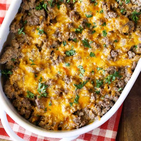 Dinner Ideas With Ground Beef No Pasta at Eugene Little blog