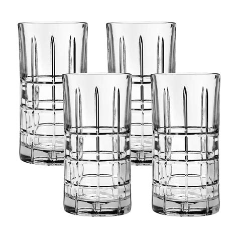 Anchor Hocking Manchester Drinking Glasses (4-Pieces, 16-ounce ...
