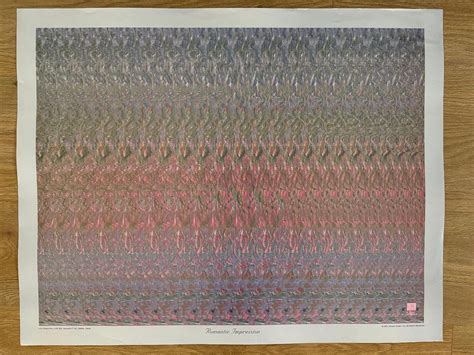 1994 Nvision Grafix Magic Eye Illusion Poster - Romantic Impression ...