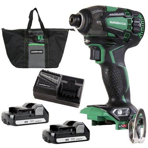 Buy Metabo HPT 18V MultiVolt Cordless Triple Hammer Impact Driver Kit ...