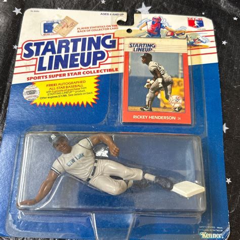 Yahoo!オークション - MLB 1988 Kenner Starting Lineup Figure Rickey...